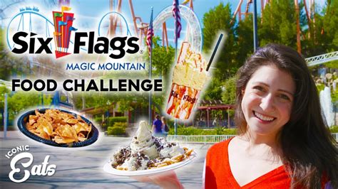Six flags magic mointain food